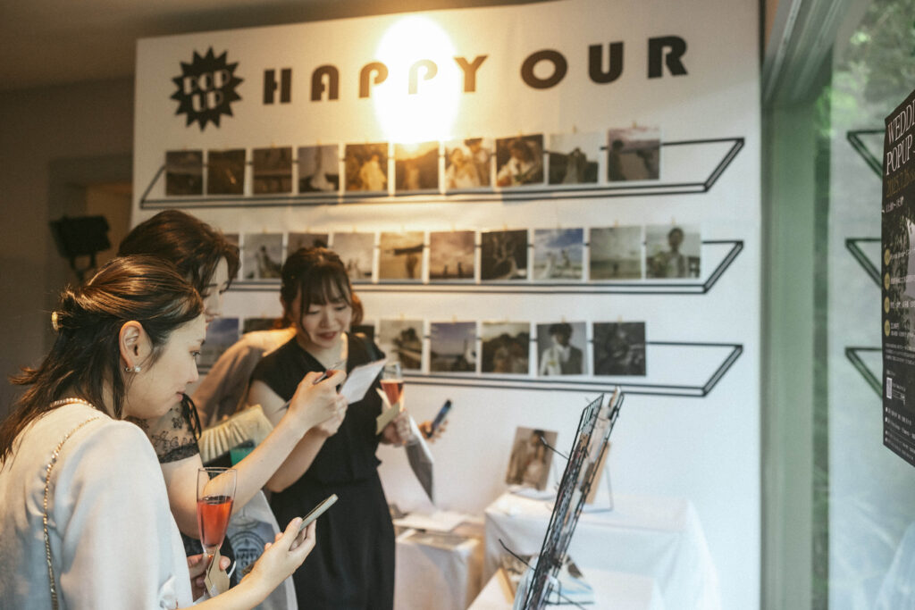 WEDDING POP UP「HAPPY OUR」